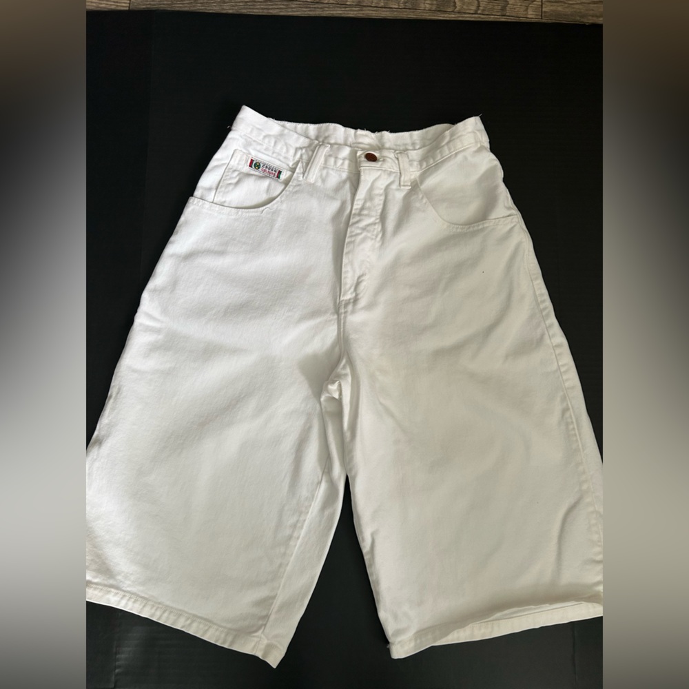 CROOS COLOURS VTG Size 30 White Denim Jeans used excellent condition